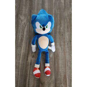 Sonic The Hedgehog 2 Movie Plush Toy 14" Blue Stuffed Animal By Toy Factory